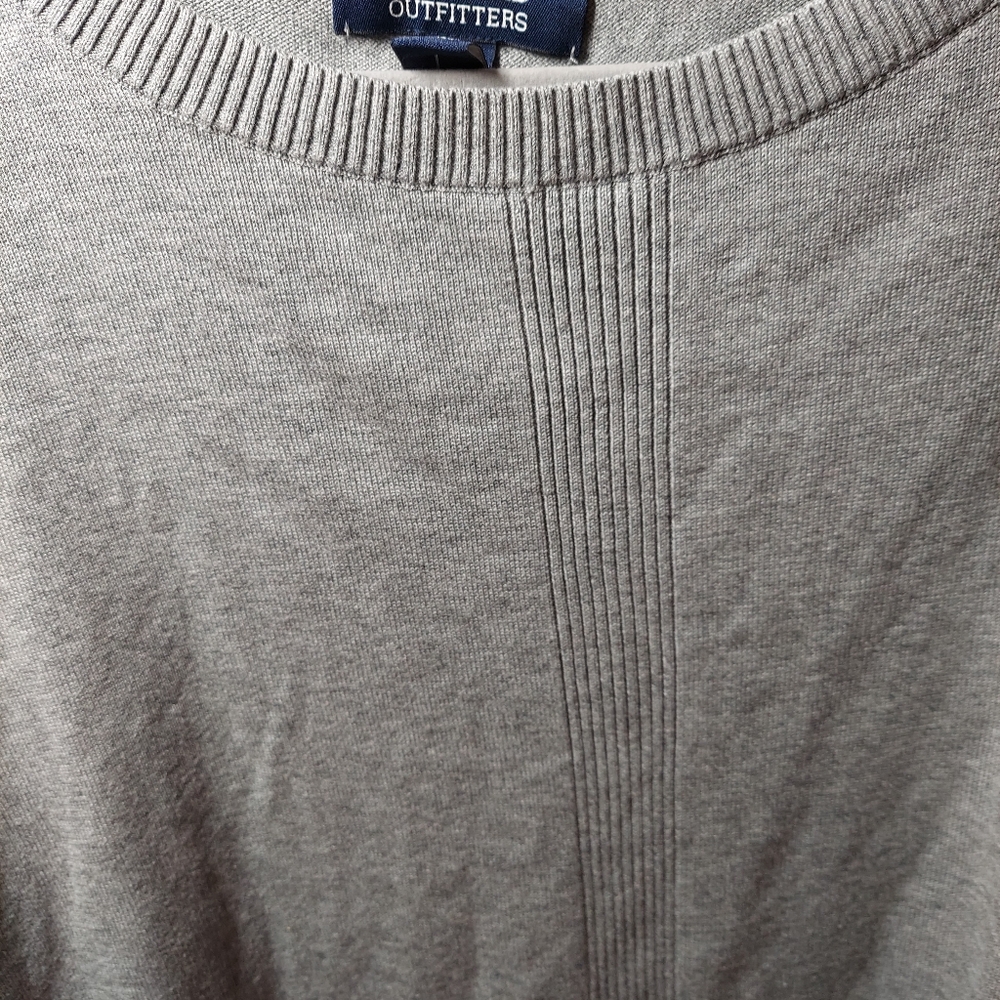 Lands' End Women's Gray Sweater 3x oeko-tex work lunch nwt - Picture 2 of 7